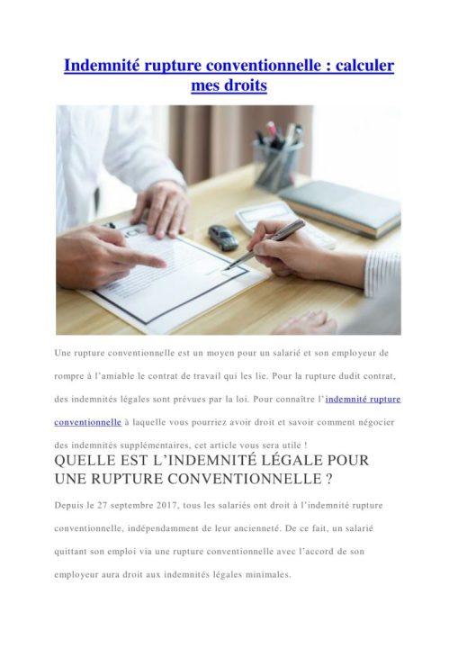 découvrez comment bénéficier d'une réduction des droits à l'assurance chômage lors d'une rupture conventionnelle et optimiser votre départ en toute sérénité.